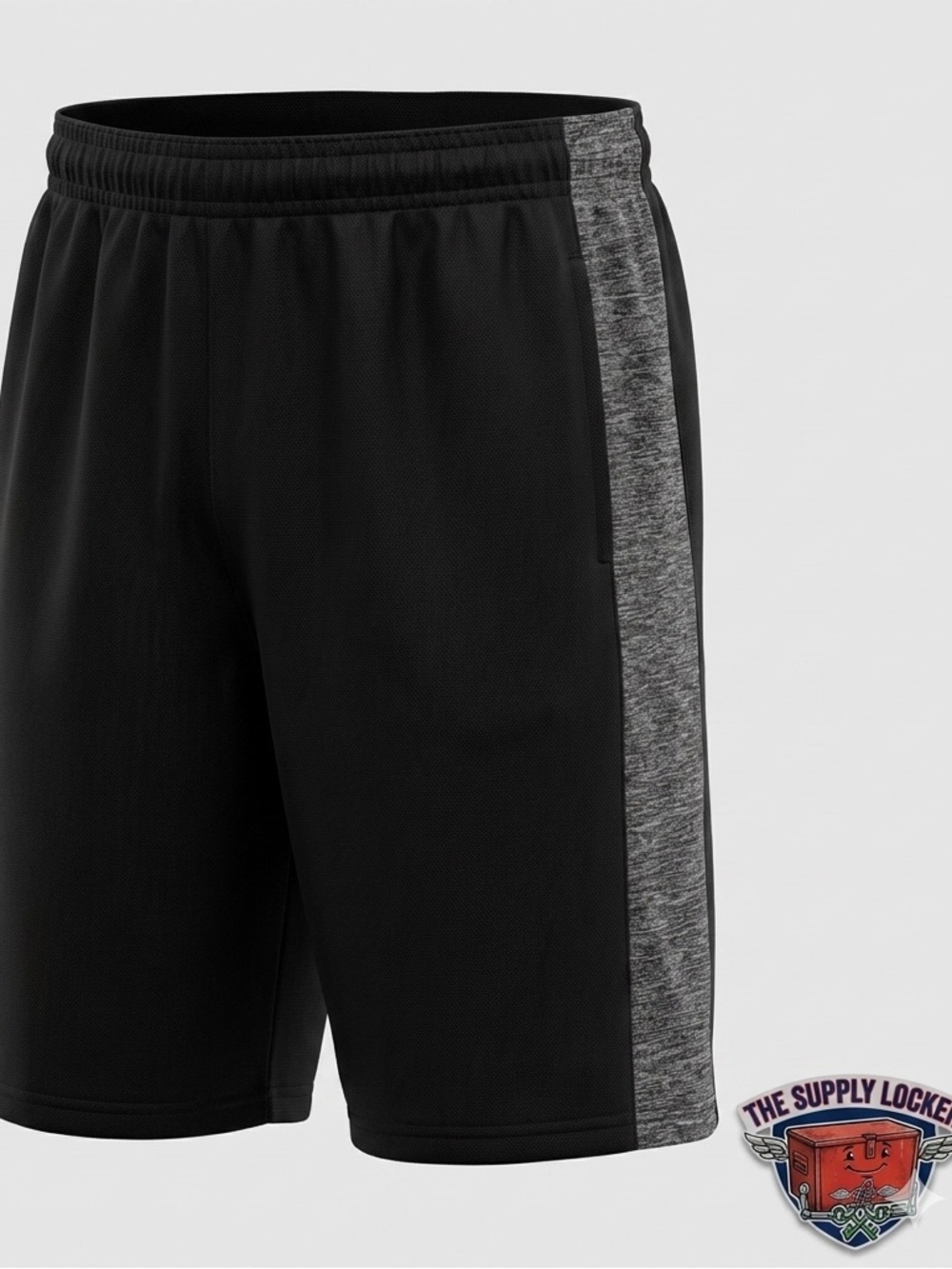 Ultra Performance Men’s Athletic Shorts Black Gray Size Large Pockets
